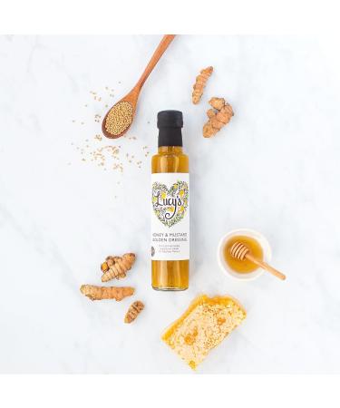 Lucy's Dressings|Lucy'sDressings Honey & Mustard Golden Dressing 6 x 250ml Bottles - Buy Online on GoSupps.com