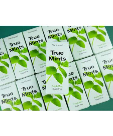 True Mints 8 Set - Sugar-Free Pastilles | 2x Fresh Mint Black Johsanberry Cherry Orange | Vegan & International Shipping Available - Buy Online on GoSupps.com