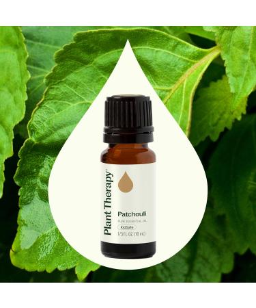 Plant Therapy Patchouli Essential Oil 100% Pure Undiluted Natural Aromatherapy Therapeutic Grade 10 mL (1/3 oz) - Buy Online on GoSupps.com