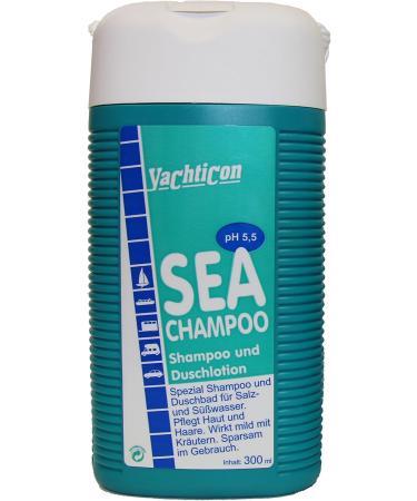 YACHTICON Sea Champo Shampoo/Sea Water Soap 2 Pack - 2 x 300ml Bottles - - Buy Online on GoSupps.com
