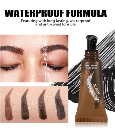 Eyebrow tint eyebrow tintSmudge Proof Brow Color SemiPermanent Eyebrow Tint Stain Dye Beauty Cosmetics for Men Women Daily 02 - Buy Online on GoSupps.com
