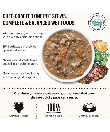 The Honest Kitchen Chicken Spinach & Apples Wet Dog Food - Human Grade One Pot Stews - Buy Online on GoSupps.com