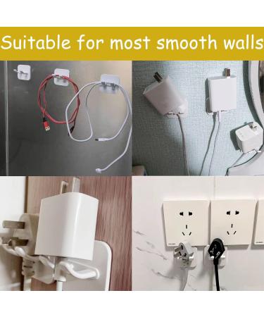 Buy Lianchen 8-Piece Self-Adhesive Bathroom Razor Holder - No Drilling Wall-Mounted Double Hooks for Home & Kitchen (White) - Buy Online on GoSupps.com