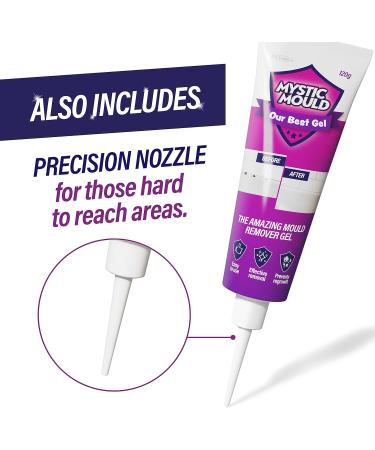 Mystic Mould Remover Gel 120g - Powerful Mold Remover for a Clean Home - Buy Online on GoSupps.com