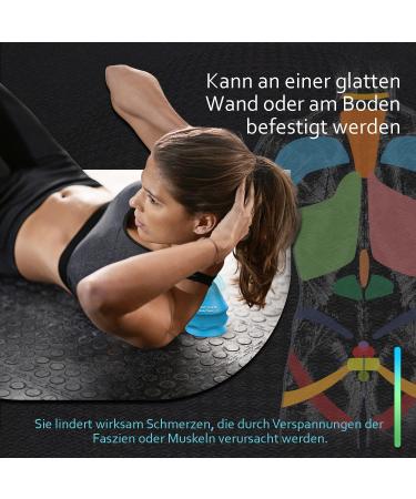 Buy Dongshen Triggerpunkt Trigger - Original Sticky Suction Cup for Muscle Pain Relief | Shoulder Neck Back & Leg Tension Relief | Blue - Buy Online on GoSupps.com