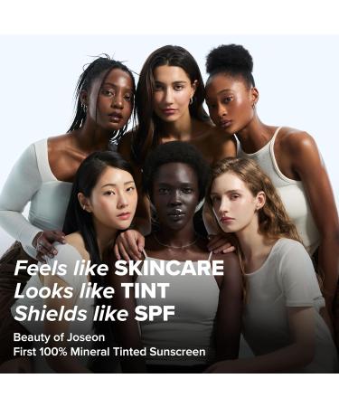 Beauty of Joseon Daily Tinted Fluid Sunscreen 12 Shades for Face Moisturizing Broad Spectrum SPF 40 Korean Skincare 50ml 1.69 fl.oz #DY330 - Buy Online on GoSupps.com