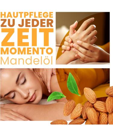 Bleumarine Bretania 100% Pure Sweet Almond Oil - Cold-Pressed Ideal for Pregnancy & Infant Care 2L Hair Mask & Moisturizer - Perfume-Free - Buy Online on GoSupps.com