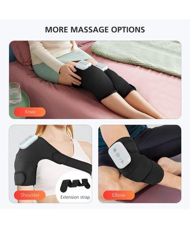 Comfier Cordless Knee Massager Heating Pad - Electric Heated Knee Brace for Pain Relief - Buy Online on GoSupps.com