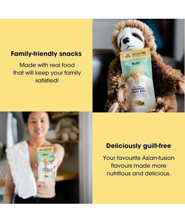 NUFS Superfood Bites - Ginger Orange 10 Pack - Whole Food Low Carb Low Sugar Keto & Paleo Friendly Vegan Energy Bites Made Fresh & Shipped Direct - Buy Online on GoSupps.com