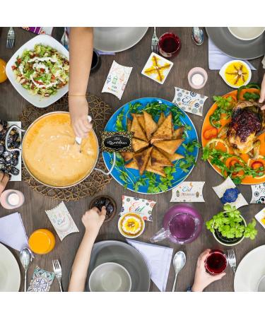 20 Pieces Ramadan Mubarak Gifts Boxes Eid Mubarak Treat Gifts Boxes Muslim Ramadan Mubarak Sweet Candy and Chocolate Box for Ramadan Mubarak Party Decoraions - Buy Online on GoSupps.com