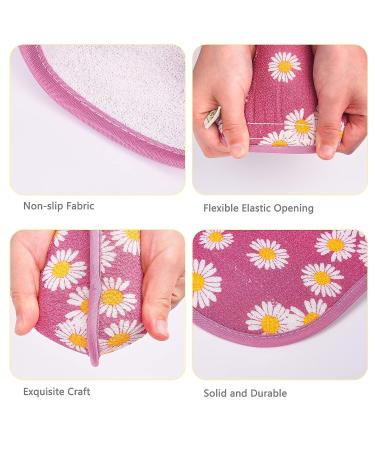 Aimisin Double Sided Bath Mitt Body Scrubber Exfoliating Gloves 2PCS (Purple) | Men Women Spa Massage Dead Skin Cleansing - Buy Online on GoSupps.com