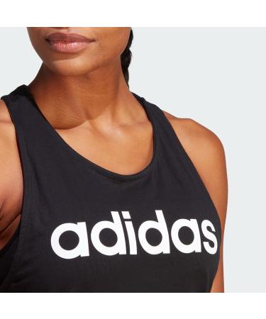 Buy adidas Female Adult Essentials Loose Logo Tank - 1-Pack L Black/White | Shop Internationally for Style & Comfort - Buy Online on GoSupps.com