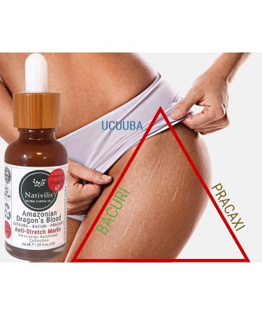 Nativilis Amazonian Dragons Blood (trilipid complex enriched) Virgin Rainforest Bio Oil - UCUUBA - BACURI PRACAXI Benefits: anti-stretch marks properties stimulating collagen 30ml - Copaiba - Buy Online on GoSupps.com
