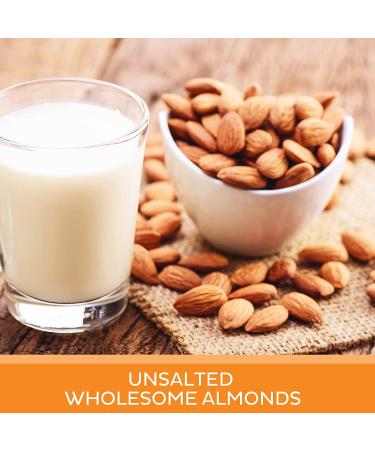 Organic Dry Roasted Unsalted Almonds - 2lb Resealable Bag | All-Natural Keto Snacks for Healthy Snacking | Vegan, Gluten-Free, Low Sodium - Buy Online on GoSupps.com