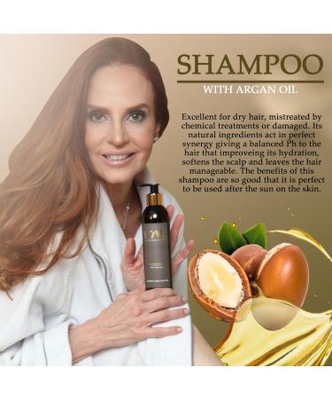 CM Nourishing Hair Shampoo with Argan Oil - Moisturizing Salon Shampoo for Scalp Health & Hydration - Ideal for Men & Women - Buy Online on GoSupps.com