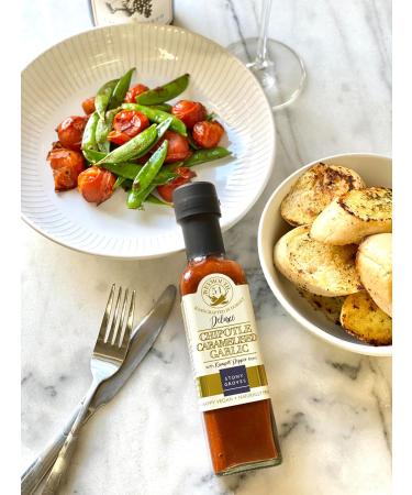 Weymouth 51 Chipotle Sauce - Chipotle Caramelised Garlic with Kampot Peppercorn Vegan Hot Sauce - 220ml - Buy Online on GoSupps.com