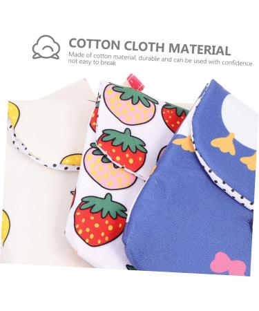 Healeeved 8 STK Storage Bags for Women's Bandages Menstrual Inserts & Breastfeeding Child-Friendly Cotton Wallet - Buy Online on GoSupps.com