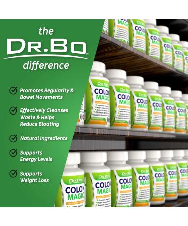 Colon Cleanse Detox Capsules for Intestinal Bloating & Digestive Cleansing - Constipation Relief Supplement for Gut Health - Herbal Flush - Buy Online on GoSupps.com