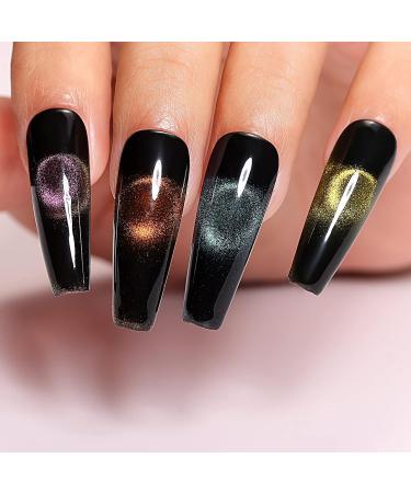AIMEILI Cat Eye Gel Nail Polish Set - 6 Hema Free 10ml UV/LED Soak Off Colors for Stunning Nail Art - Perfect Manicure Kit - Buy Online on GoSupps.com