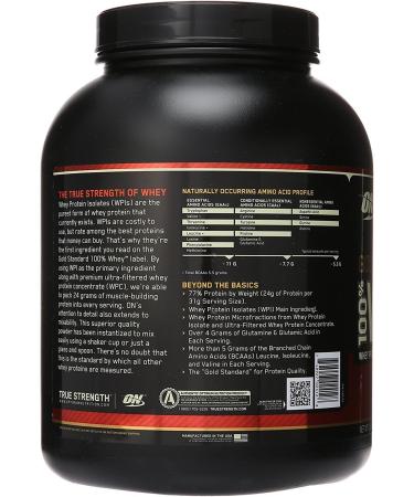 Buy Optimum Nutrition Gold Standard Whey 2270g Vanilla - Premium Protein for International Shipping - Buy Online on GoSupps.com