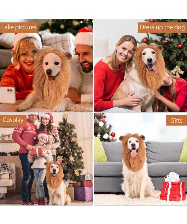 Shop Lion Mane Dog Costume - Perfect for Medium to Large Dogs & Cats | International Shipping Available - Buy Online on GoSupps.com