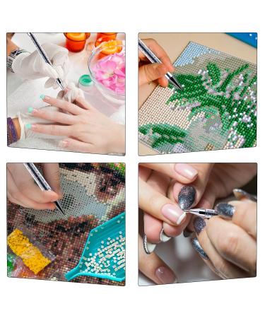 Strass Picker Tool & Dotting Tool - Double-Sided Rhinestone Applicator with Wax Head for Manicure - International Shipping - Buy Online on GoSupps.com