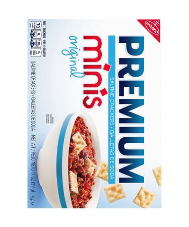 Premium Original Mini Saltine Crackers - 6-Pack, 11 oz Boxes - Buy Online on GoSupps.com