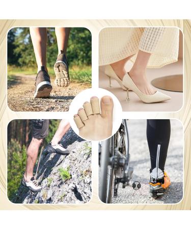 3 Pieces Cutable Silicone Toe Protection Cushions - Gel Hose Bandage for Corns Blisters & Calluses - Unisex Toe Cushion Tube (3M) - Buy Online on GoSupps.com