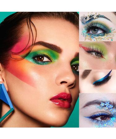 4 Colors Matte Waterproof Eyeliner Pen Set - Metallic Glitter Pencil Kit for Women - Buy Online on GoSupps.com