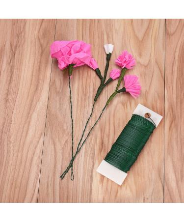 3 Pack 22 Gauge Green Floral Wire -118 Yards | Flexible Paddle Wire for Crafts, Christmas Wreaths, Garland & Flower Arrangements - Buy Online on GoSupps.com