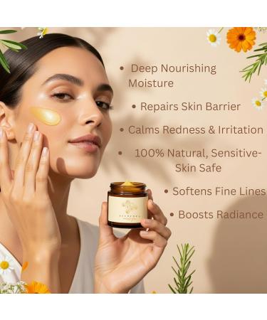 Beehydra Grass-Fed Beef Tallow Balm & Gua Sha Set Nourishing Tallow Moisturizer for Face Body & Hands Natural Skincare - Buy Online on GoSupps.com