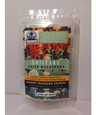 Dried Shiitake Mushrooms (2x15gram Packets)