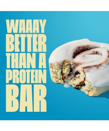 Legendary Foods Cinnamon Roll 22g Protein Bars Gluten-Free Low Carb Meal Option Sweet Zero Sugar Snack Keto-Friendly 10-Pack High Protein Pre- or Post-Workout Nutrition Bars Cinnamon Roll 10 - Buy Online on GoSupps.com