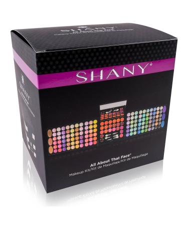 SHANY 'All About That Face' Makeup Kit - All-in-One Eye Shadows, Lip Colors & More - Buy Online on GoSupps.com