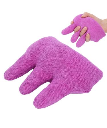 GOTOTOP Finger Contracture Cushion Finger Separator Elastic Band Hand Two Finger Split Pad Gripping Pad Hand Exercise