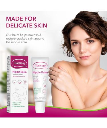 Maternea Nipple Balm - Pregnancy Essential for Breastfeeding Care (20ml) - Buy Online on GoSupps.com
