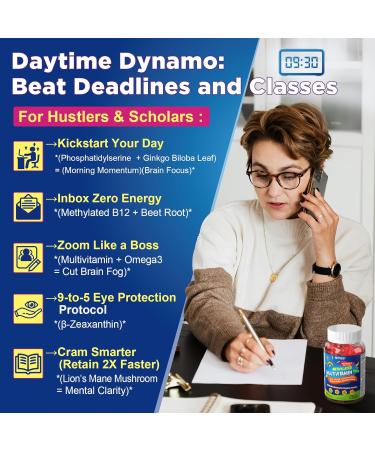 NEVISS 52-in-1 Methylated Multivitamin for Women Gummies with Iron Omega-3 B6 B9 B12 for Day | Magnesium Glycinate Calcium Collagen for Night Renewal/Sleep Womens 18 30 40 50 60 70+ AM PM Daily - Buy Online on GoSupps.com