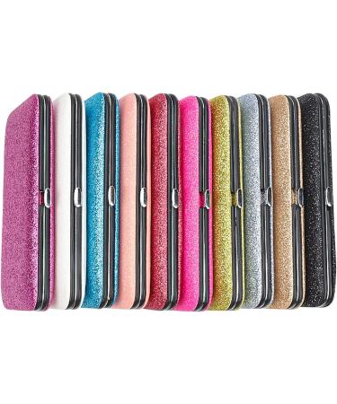 Tweezers Storage Cases Rectangle Eyelash Curler Protective Box Eyelash Tweezers Scissors Organizing Bags for Home Supplies Yellow - Buy Online on GoSupps.com