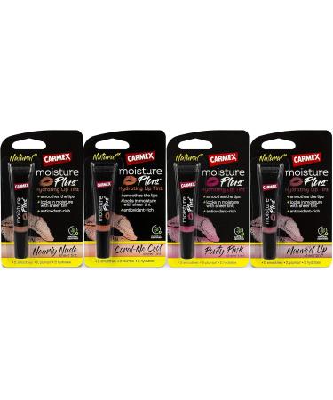 Carmex New! Moisture Plus Lip Balm Tint Nearly Nude - Buy Online on GoSupps.com