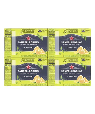 Sanpellegrino Pompelmo Sparkling Grapefruit Beverage - 24 Pack, 11.15 Fl Oz Cans - Buy Online on GoSupps.com