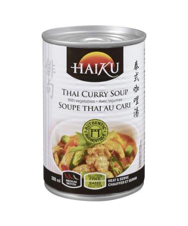 Thai Curry Soup Haiku With Vegetables Ready to Eat Authentic & Premium Asian Cuisine Gluten Free 398ml Thai Curry 398 ml
