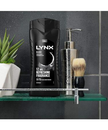 Lynx Energy Boost Shower Gel Bodywash Black 500ml - Buy Online on GoSupps.com
