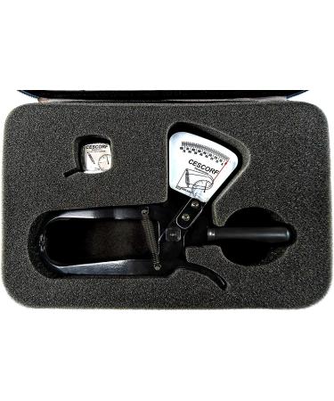 Cescorf Skinfold Body Fat Caliper with Case and Tape Measure - Measure and Calculate Body Fat Percentage with Precision - Buy Online on GoSupps.com