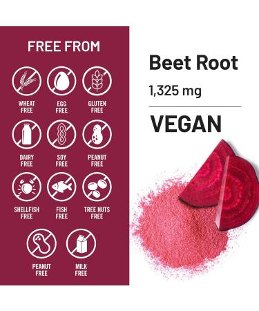 NatureWise Beet Root Capsules 1325mg with Organic Beetroot - Nitric Oxide Booster for Circulation and Heart Health Support - Vegan Gluten-Free Non-GMO - 120 Capsules 60 Day Supply 120 Count (Pack of 1) - Buy Online on GoSupps.com