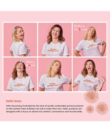 Hello Cup Reusable Menstrual Liners - Organic Eco-Friendly Absorbent (6 ct) - Buy Online on GoSupps.com