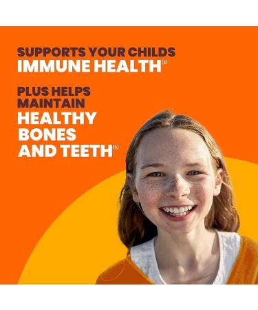 Sundown Naturals Kids Vitamin D3 Gummies - 90 Strawberry, Orange & Lemon - Once Daily - Buy Online on GoSupps.com