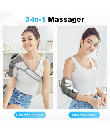 COMFIER Cordless Knee Massager with Heat & Vibration | Arthritis Relief 3-in-1 Heating Pad for Knee Shoulder Elbow | Perfect Gift for Dad FSA & HSA Eligible - Buy Online on GoSupps.com