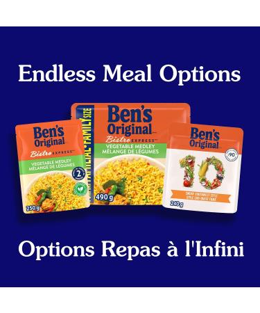 BEN'S ORIGINAL BISTRO EXPRESS Vegetable Medley Rice 12PK CASE Vegetable Medley (12 Pack) 12 - Buy Online on GoSupps.com