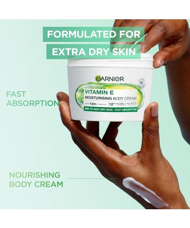 L'OREAL UK LTD Garnier Body Superfood nourishing body cream with avocado and omega 6 body cream for dry skin vegan formula 380ml - Buy Online on GoSupps.com