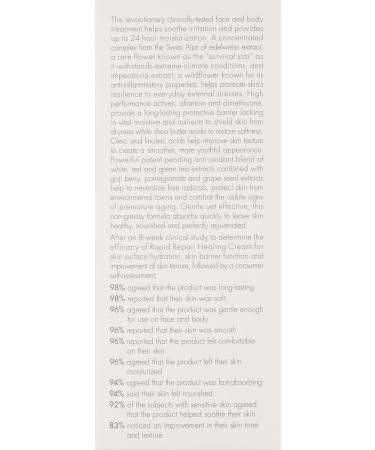 June Jacobs Rapid Repair Healing Cream 3.8 Fl Oz - Intense Skin Hydration & Healing | Buy Internationally - Buy Online on GoSupps.com